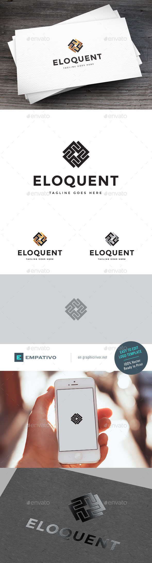 GraphicRiver Eloquent Logo Template 11119018 GraphicRiver Eloquent Logo Template 11119018