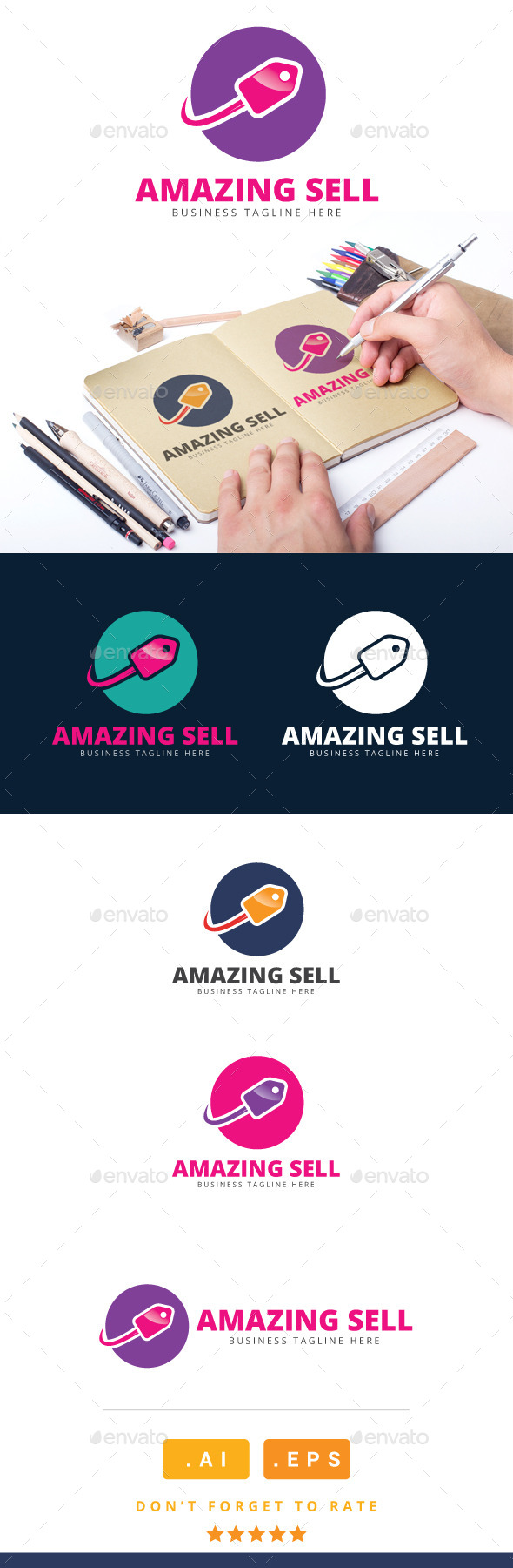 GraphicRiver Amazing Sell Logo 11119211 GraphicRiver Amazing Sell Logo 11119211