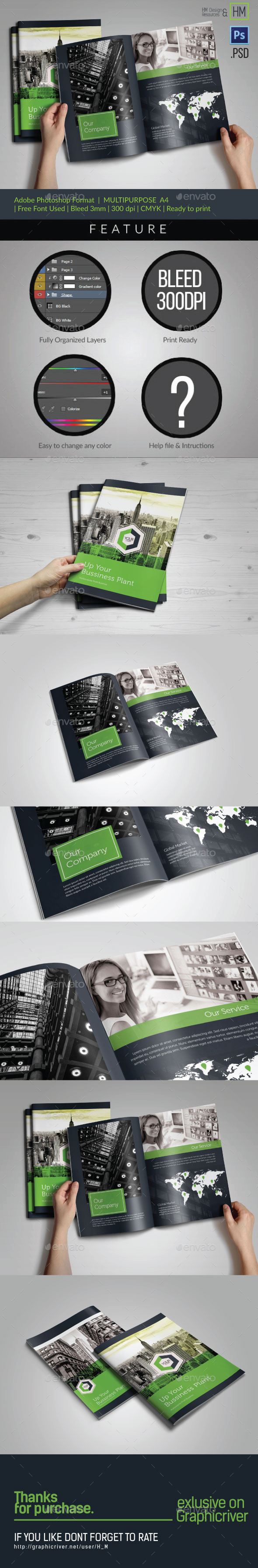 GraphicRiver Multipurpose Clean Business Brochure Bi-fold 11119337 GraphicRiver Multipurpose Clean Business Brochure Bi-fold 11119337
