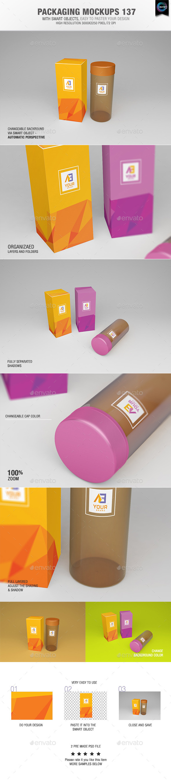 Packaging Mock-ups 137