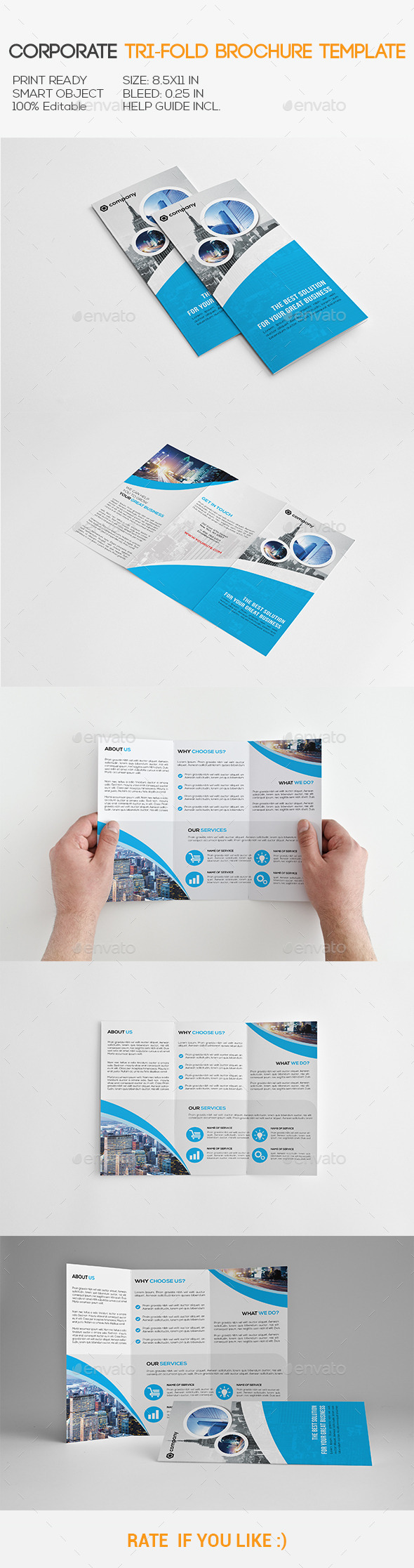 GraphicRiver Corporate Tri-Fold Brochure 11122596 GraphicRiver Corporate Tri-Fold Brochure 11122596