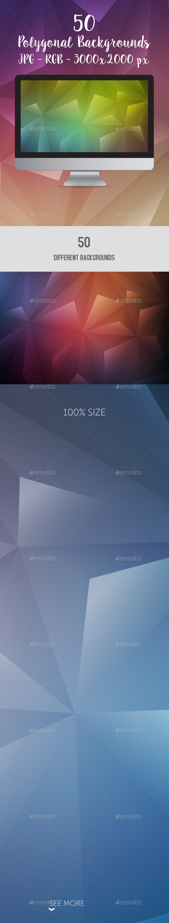 GraphicRiver 50 Polygonal Geometric HQ Backgrounds 11123043 GraphicRiver 50 Polygonal Geometric HQ Backgrounds 11123043