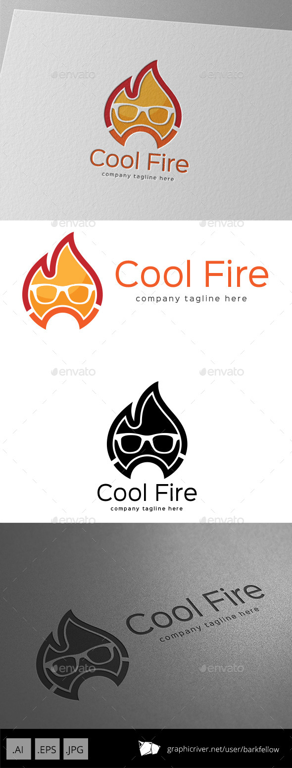 GraphicRiver Cool Fire Logo Design 11123409 GraphicRiver Cool Fire Logo Design 11123409