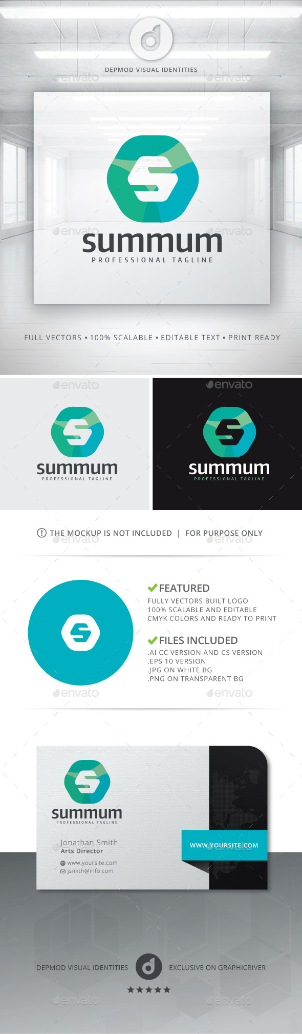 GraphicRiver Summum Logo 11123425 GraphicRiver Summum Logo 11123425