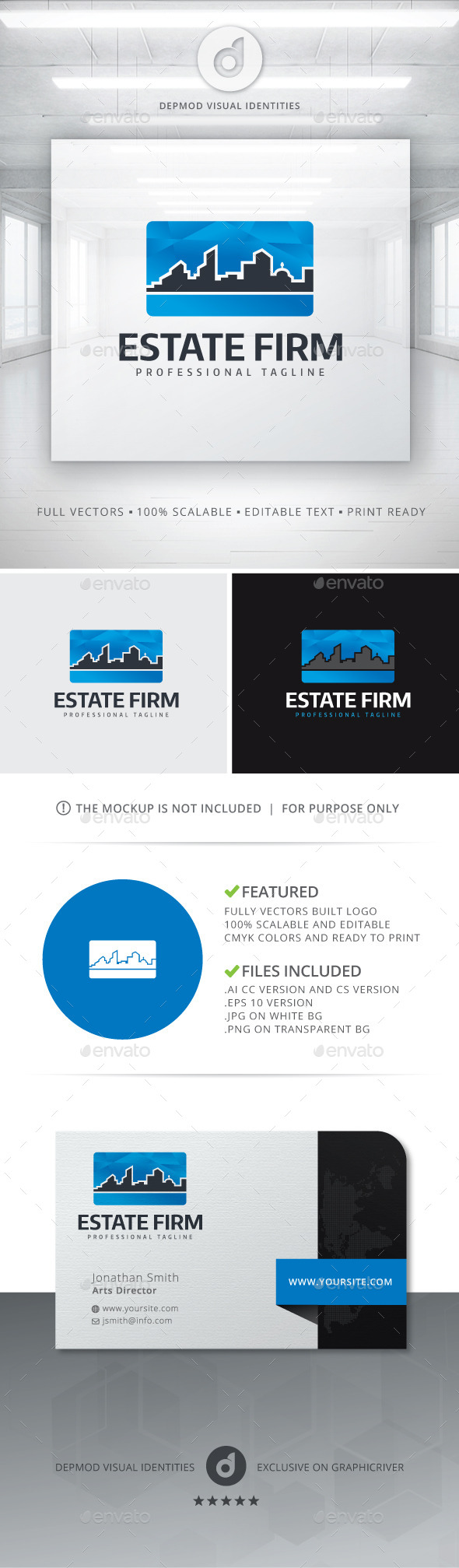 GraphicRiver Estate Firm Logo 11123487 GraphicRiver Estate Firm Logo 11123487