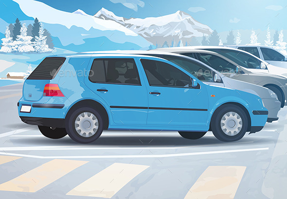 GraphicRiver Car Park 11124471 GraphicRiver Car Park 11124471