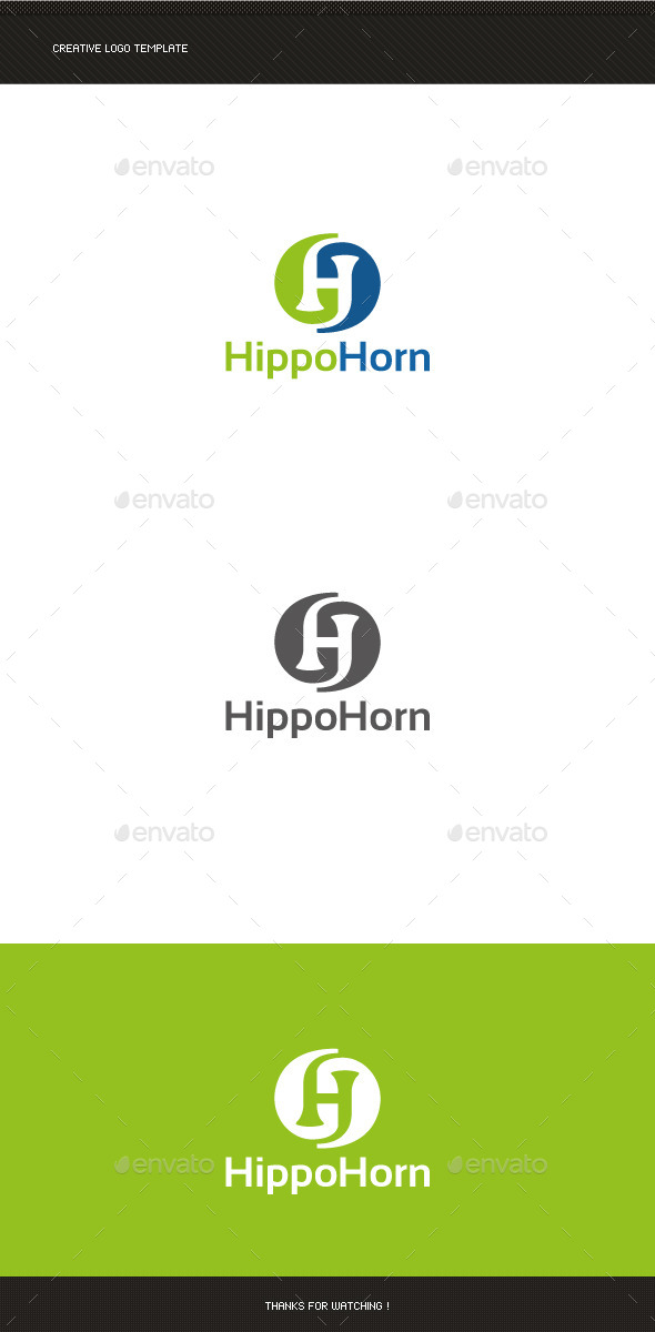 GraphicRiver H Letter Logo Template 11124680 GraphicRiver H Letter Logo Template 11124680