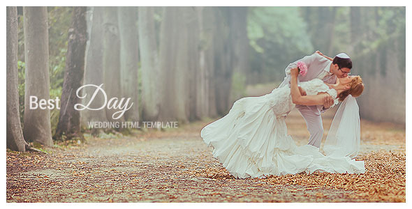 ThemeForest Best Day Responsive One-Page Wedding Template 11125063 ThemeForest Best Day Responsive One-Page Wedding Template 11125063