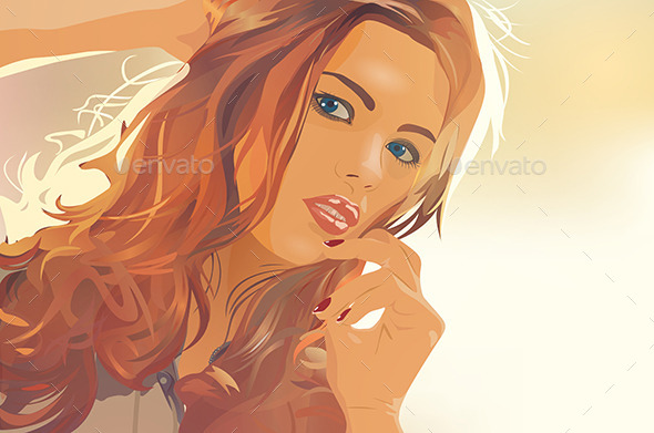 GraphicRiver Woman Portrait 11125113 GraphicRiver Woman Portrait 11125113