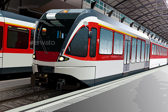 GraphicRiver Railway Station 11125249 GraphicRiver Railway Station 11125249
