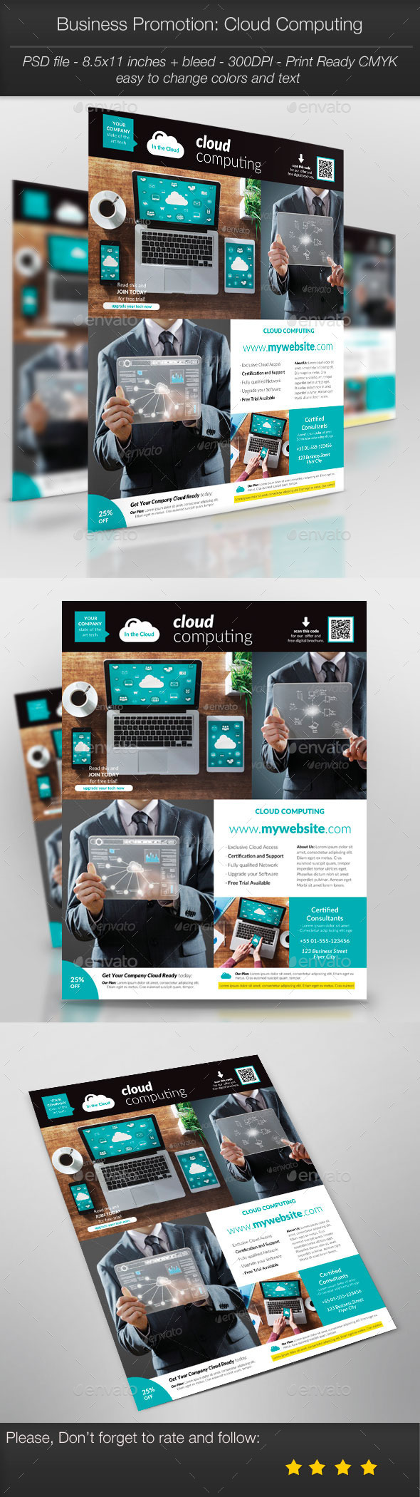 GraphicRiver Business Promotion Cloud Computing 11128918 GraphicRiver Business Promotion Cloud Computing 11128918