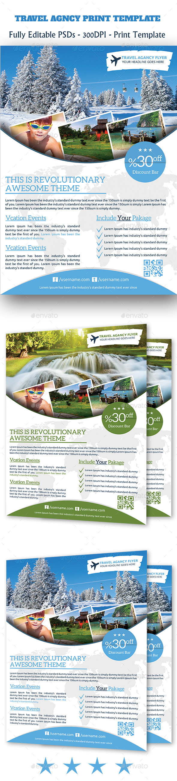 GraphicRiver Travel Agency Flyer 11129197 GraphicRiver Travel Agency Flyer 11129197