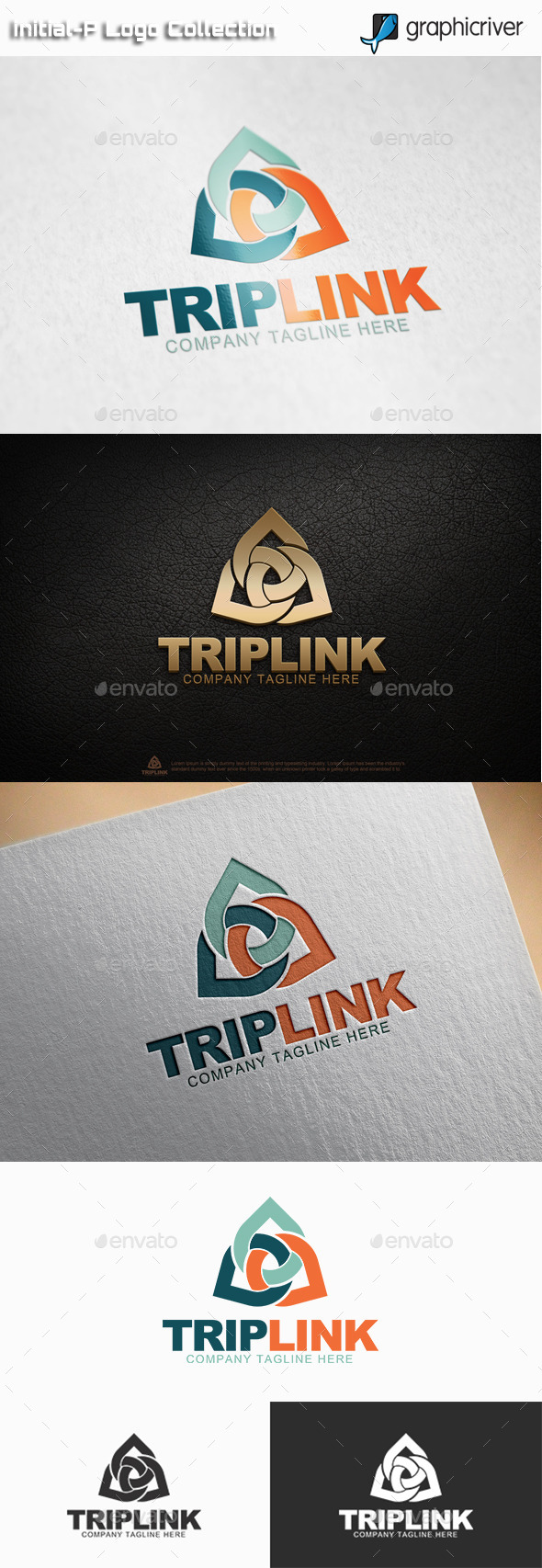 GraphicRiver Trip Link Logo 11129773 GraphicRiver Trip Link Logo 11129773