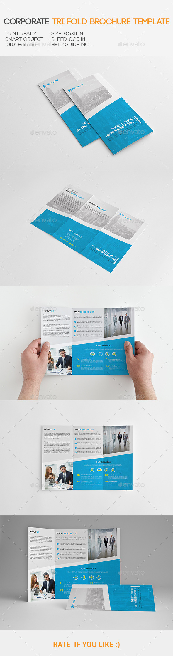 GraphicRiver Corporate Tri-Fold Brochure 11137363 GraphicRiver Corporate Tri-Fold Brochure 11137363