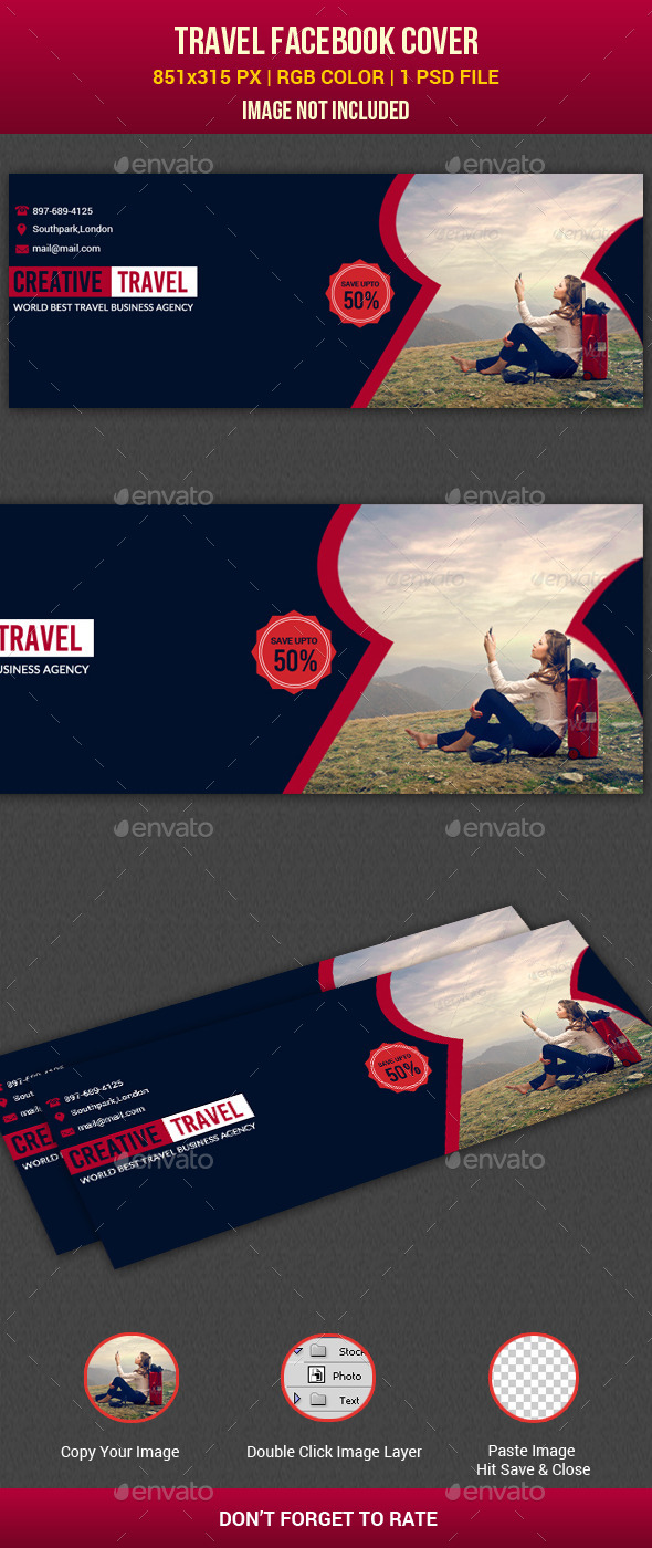 GraphicRiver Travel Facebook Timeline Cover 11137554 GraphicRiver Travel Facebook Timeline Cover 11137554