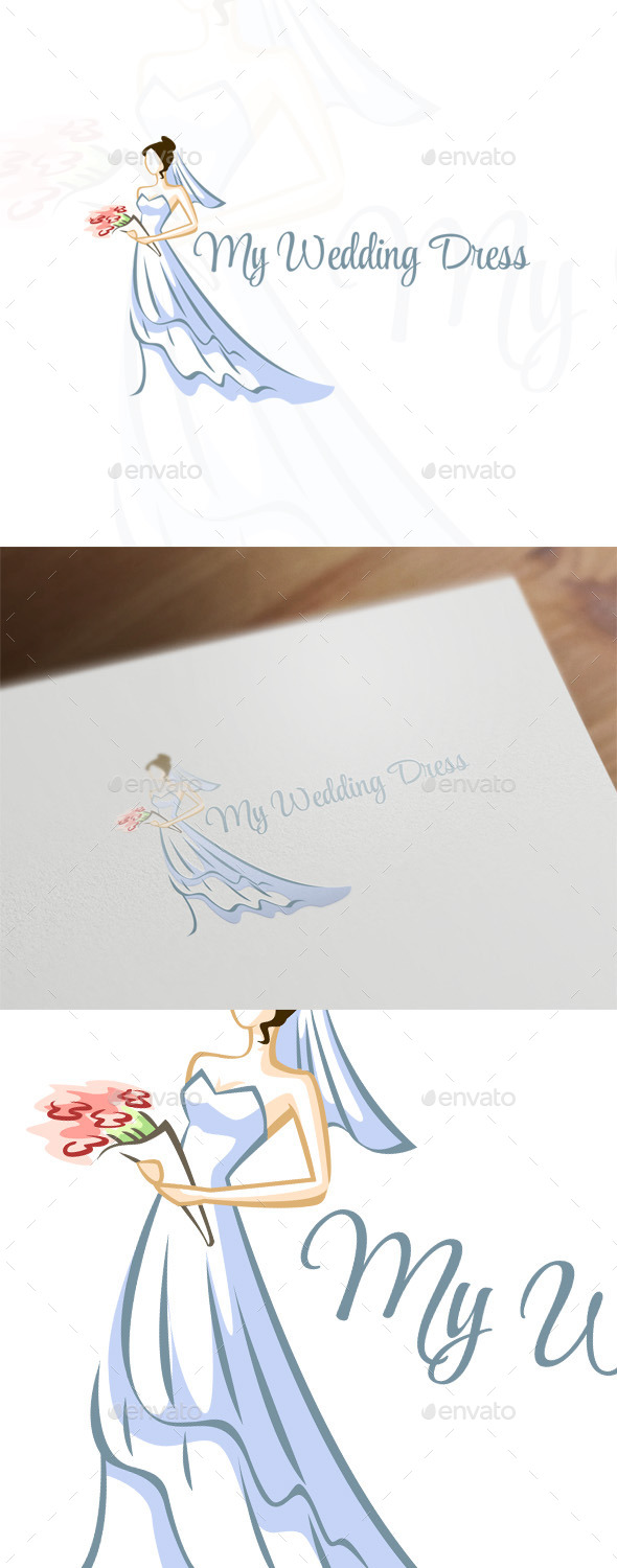 GraphicRiver Wedding Dress 11139136 GraphicRiver Wedding Dress 11139136