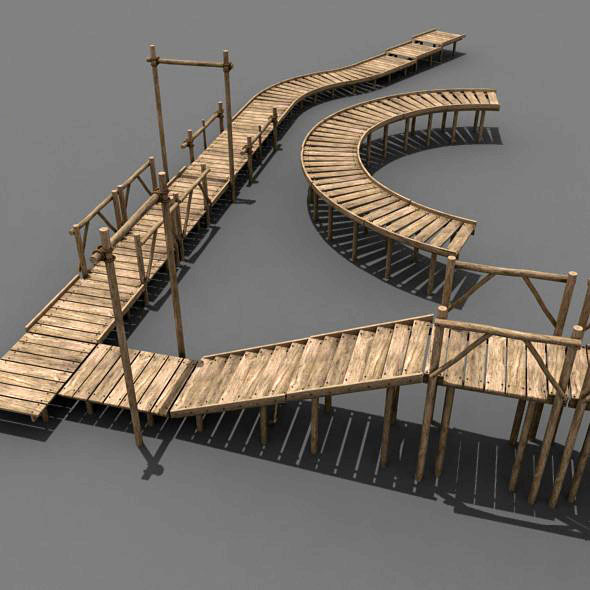 3DOcean Modular Wood Walkway or Jetty 11139534 3DOcean Modular Wood Walkway or Jetty 11139534