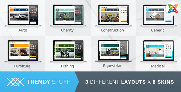 Trendy Stuff - Responsive Business Joomla Template