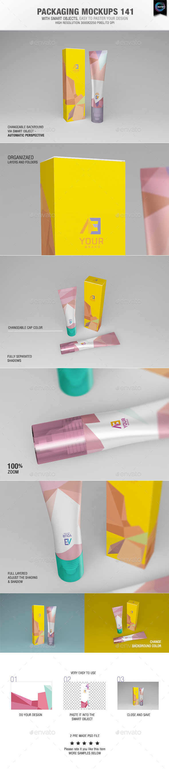 Packaging Mock-ups 141