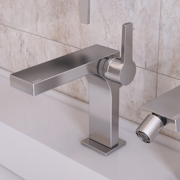 3DOcean Washbasin Faucet Keuco Edition 11 11140403 3DOcean Washbasin Faucet Keuco Edition 11 11140403