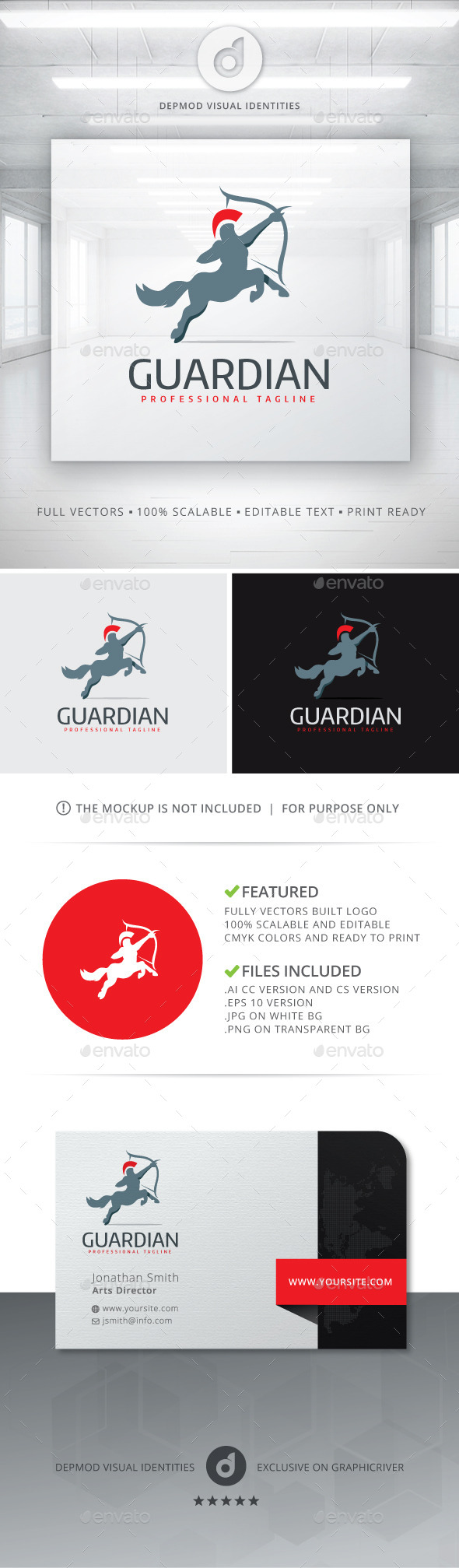 GraphicRiver Guardian Logo 11146373 GraphicRiver Guardian Logo 11146373