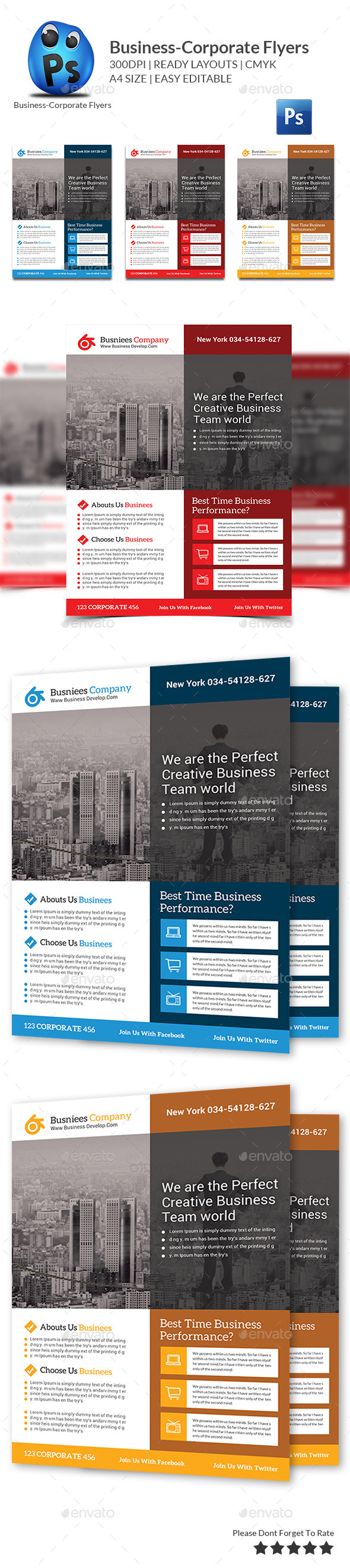 GraphicRiver Corporate Business Flyer Template 11146973 GraphicRiver Corporate Business Flyer Template 11146973