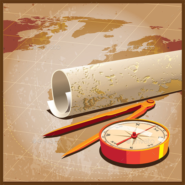 GraphicRiver Treasure Map 11147557 GraphicRiver Treasure Map 11147557