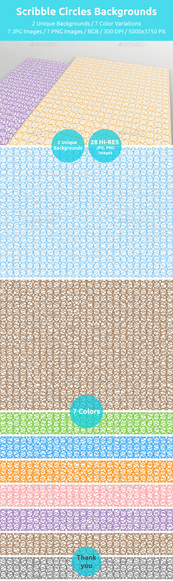 GraphicRiver Scribble Circles Backgrounds 11151197 GraphicRiver Scribble Circles Backgrounds 11151197