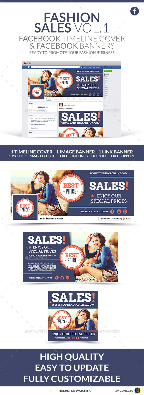 GraphicRiver Facebook Pack Fashion Sales Vol 1 11140012 GraphicRiver Facebook Pack Fashion Sales Vol 1 11140012