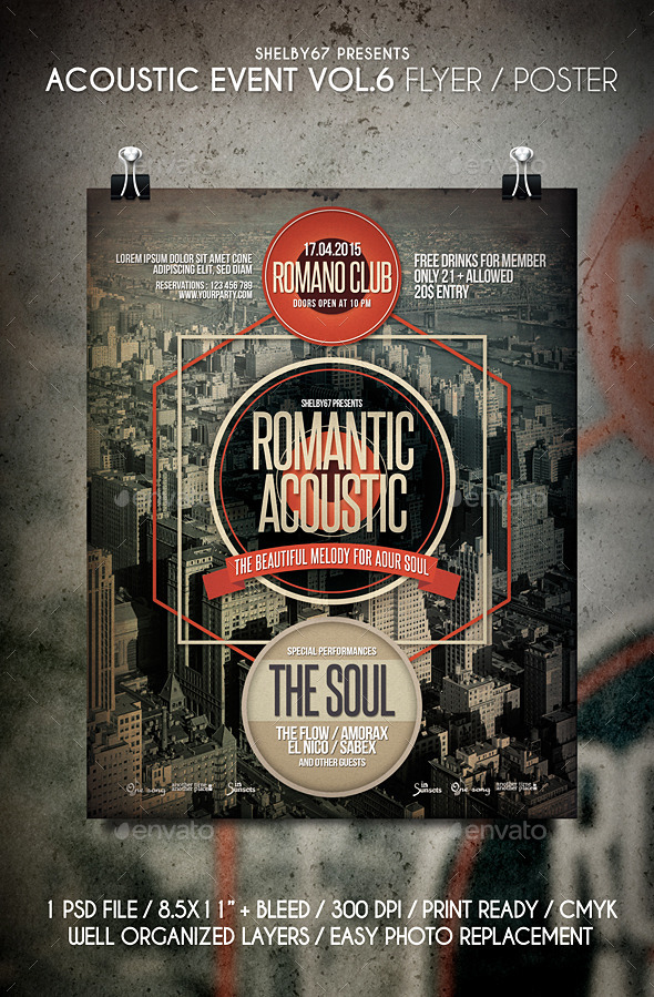 GraphicRiver Acoustic Event Flyer Poster Vol.6 11153737 GraphicRiver Acoustic Event Flyer Poster Vol.6 11153737