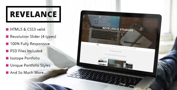 Revelance - Multi/One-Page Parallax HTML Template