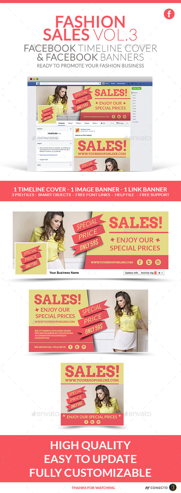 GraphicRiver Facebook Pack Fashion Sales Vol 3 11153929 GraphicRiver Facebook Pack Fashion Sales Vol 3 11153929
