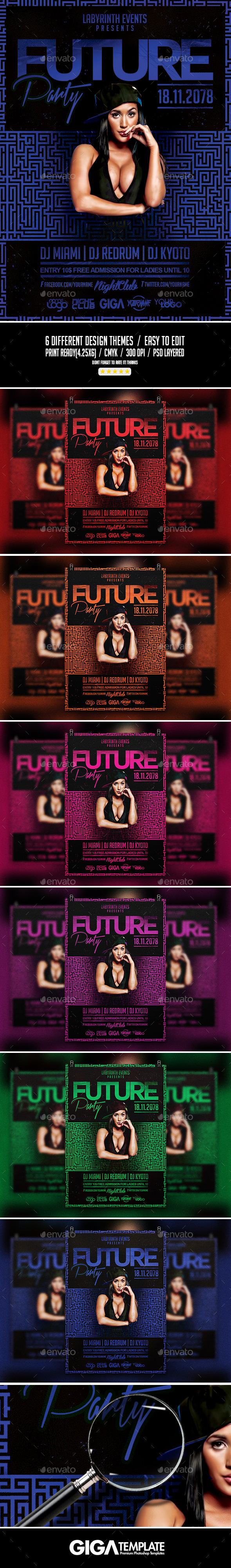 GraphicRiver Future Party Hip-Hop Night Flyer PSD Template 11096229 GraphicRiver Future Party Hip-Hop Night Flyer PSD Template 11096229