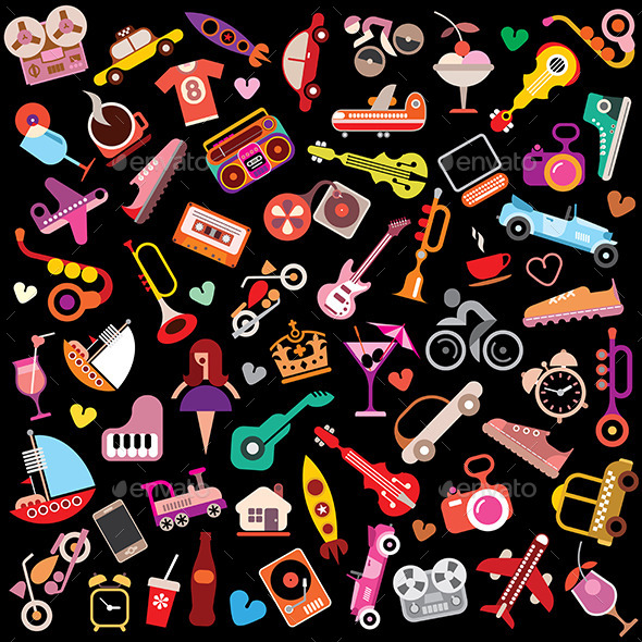GraphicRiver Random Objects 11157066 GraphicRiver Random Objects 11157066