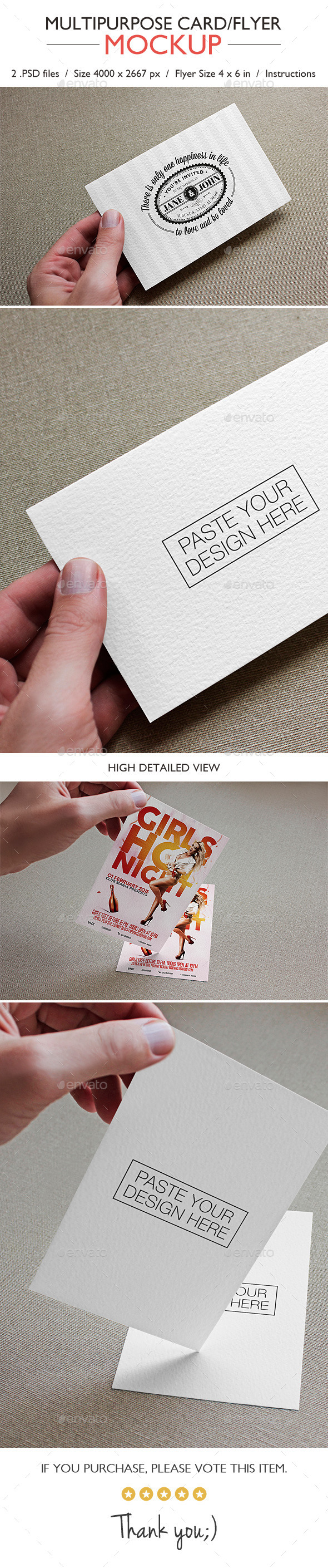 GraphicRiver Multipurpose Card Flyer Mockup 11130028 GraphicRiver Multipurpose Card Flyer Mockup 11130028