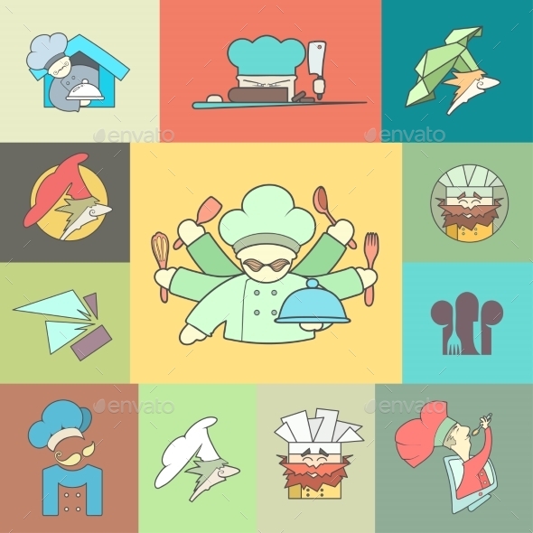 GraphicRiver Restaurant Chef 11157331 GraphicRiver Restaurant Chef 11157331