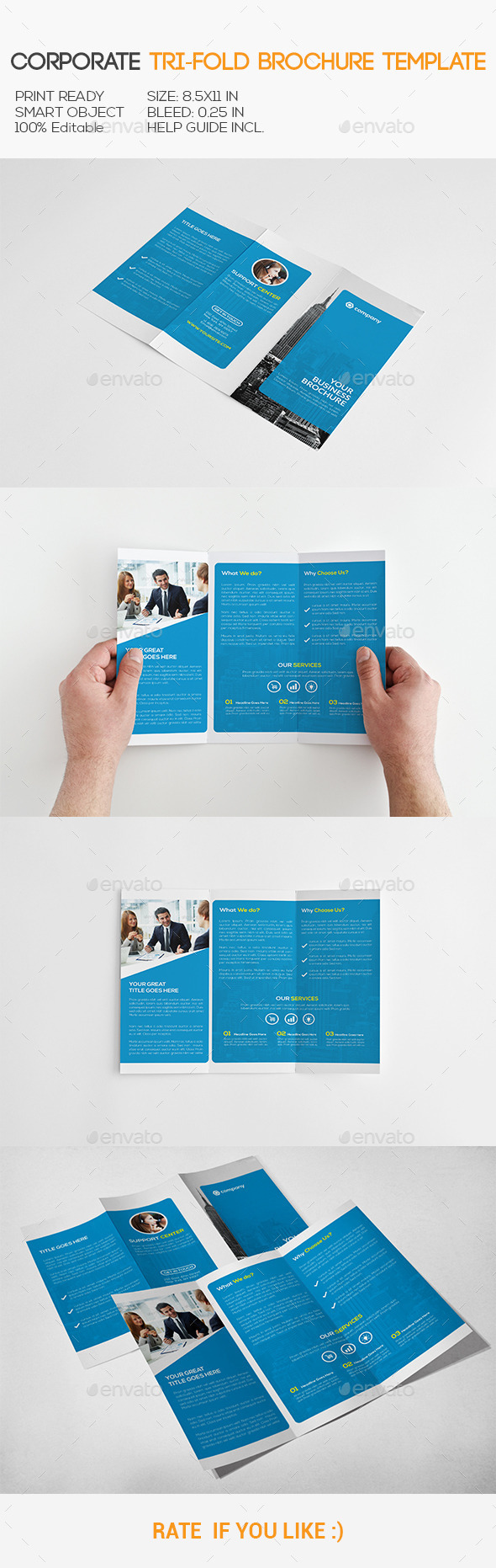 GraphicRiver Corporate Trifold Brochure 11158858 GraphicRiver Corporate Trifold Brochure 11158858