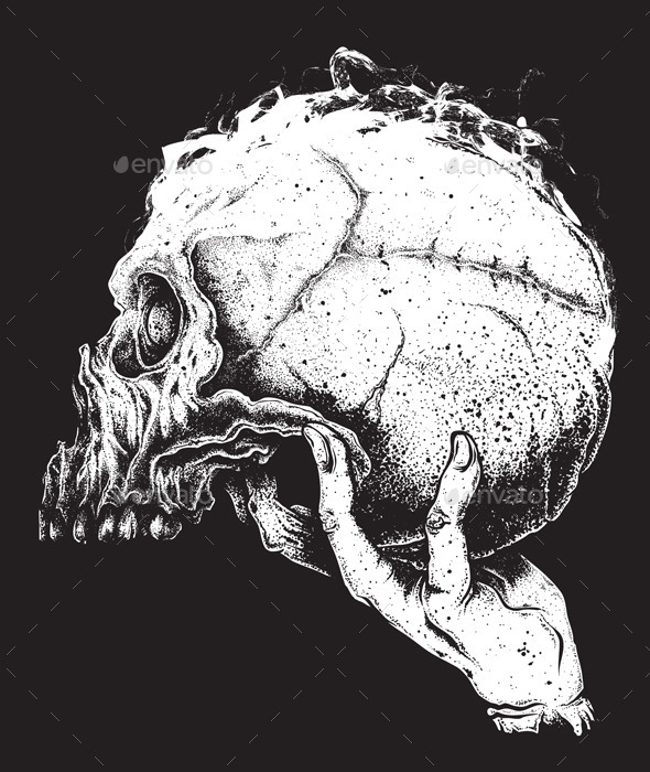 GraphicRiver Skull in Flame 11158898 GraphicRiver Skull in Flame 11158898