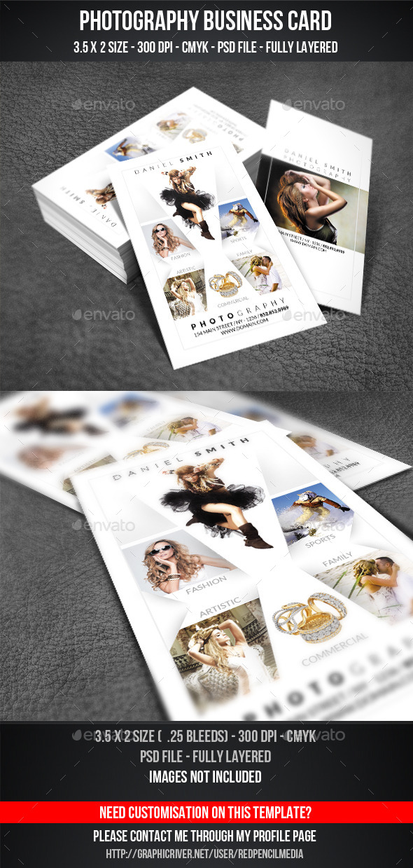 GraphicRiver Photography Business Card 11158989 GraphicRiver Photography Business Card 11158989