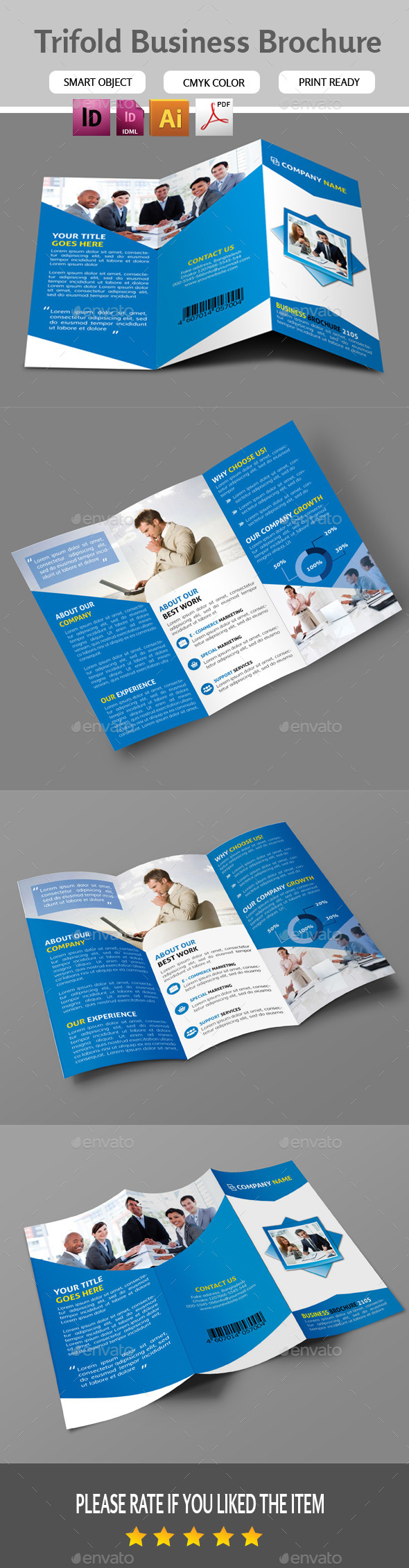GraphicRiver Trifold Business Brochure 11159163 GraphicRiver Trifold Business Brochure 11159163
