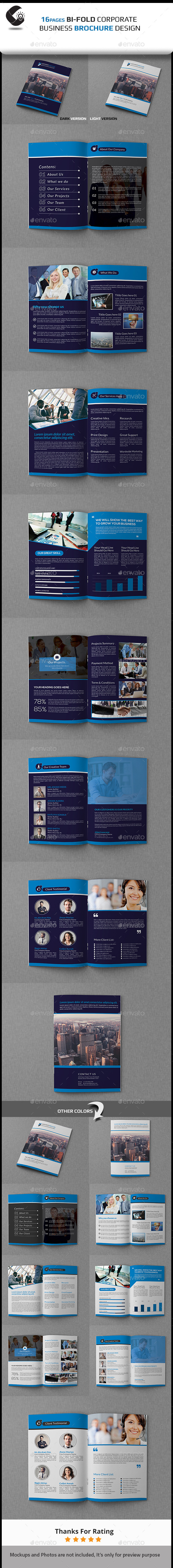 Corporate Bi Fold Business Brochure (Corporate)