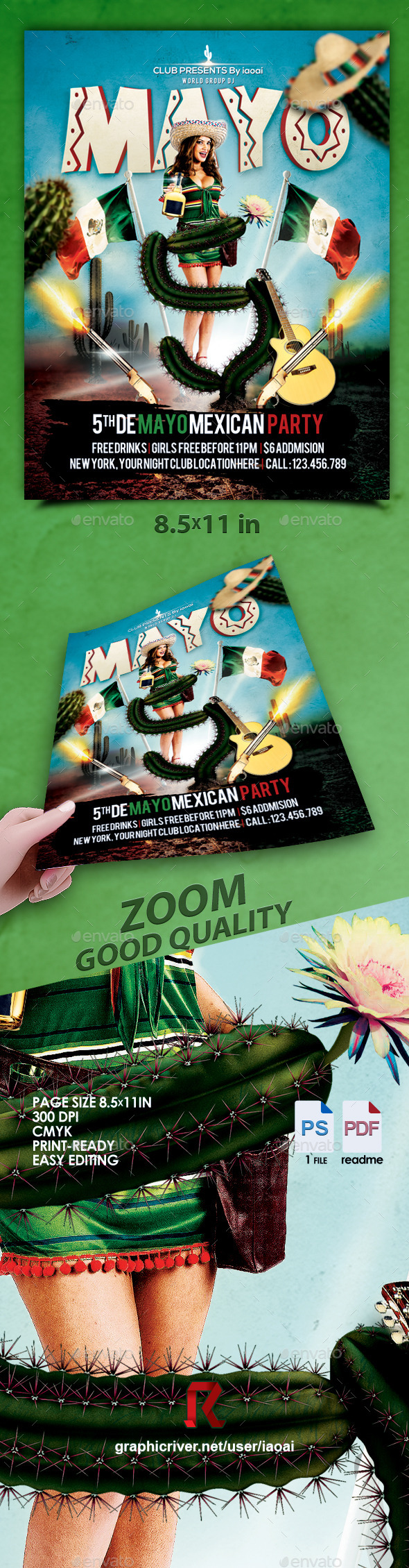 GraphicRiver 5 de mayo Flyer Poster Template 11159903 GraphicRiver 5 de mayo Flyer Poster Template 11159903