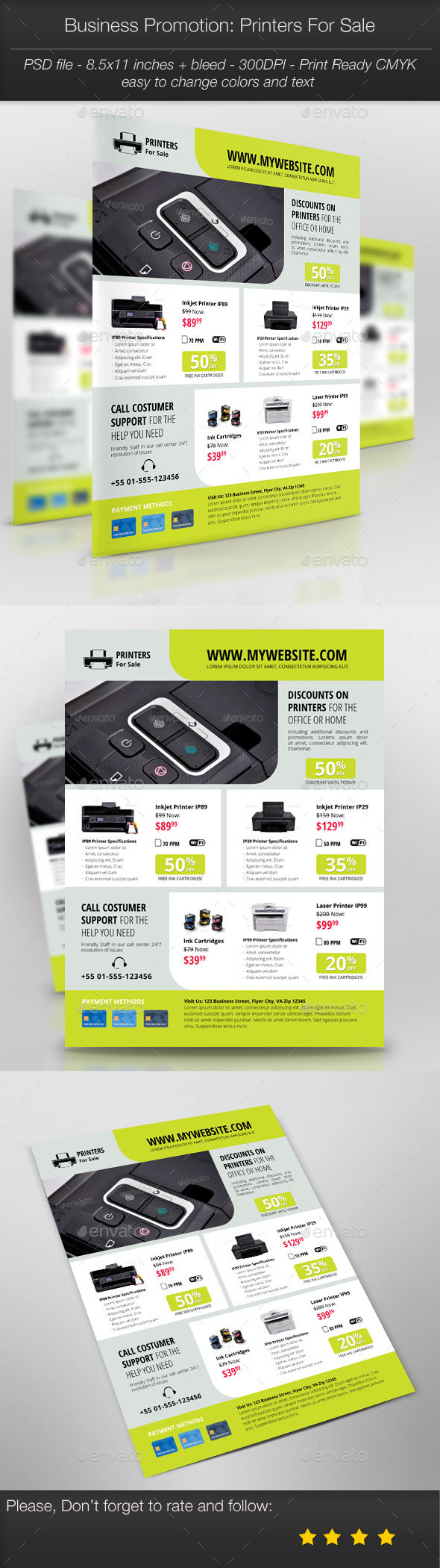 GraphicRiver Business Promotion Printers For Sale 11160731 GraphicRiver Business Promotion Printers For Sale 11160731