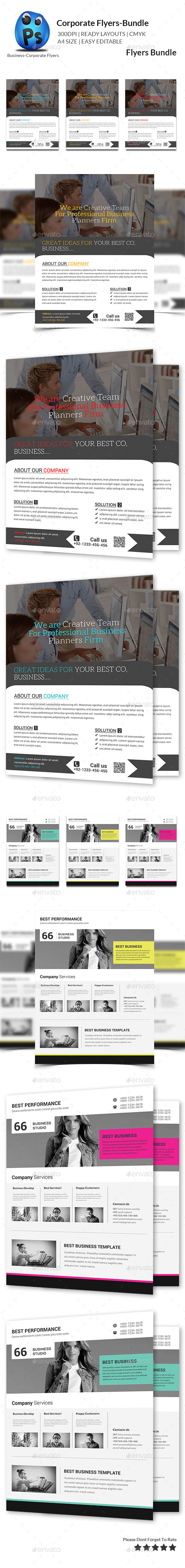 GraphicRiver Business Planner Flyers Bundle Templates 11161852 GraphicRiver Business Planner Flyers Bundle Templates 11161852