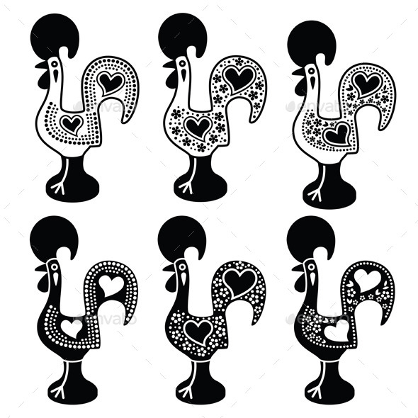 GraphicRiver Portuguese Rooster of Barcelos Galo de Barcelos 11166892 GraphicRiver Portuguese Rooster of Barcelos Galo de Barcelos 11166892