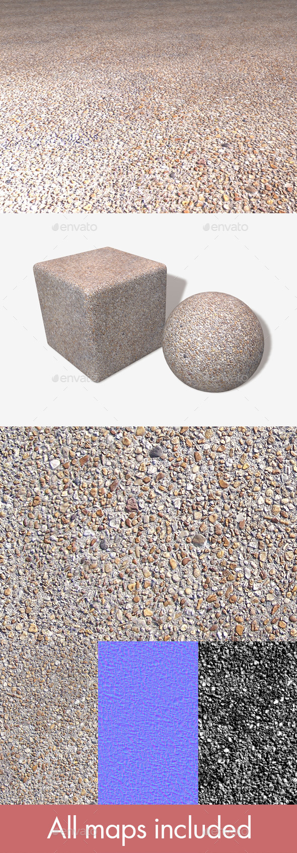 3DOcean Gravel Pavement Seamless Texture 11167350 3DOcean Gravel Pavement Seamless Texture 11167350