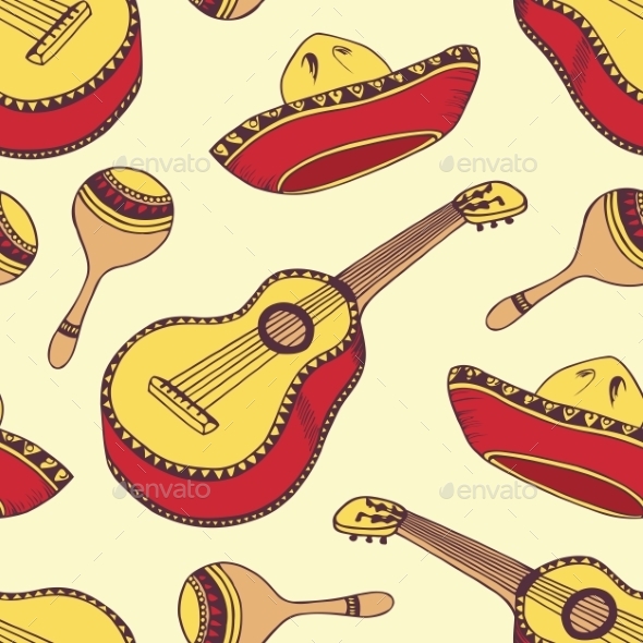 GraphicRiver Mexican Pattern 11167372 GraphicRiver Mexican Pattern 11167372