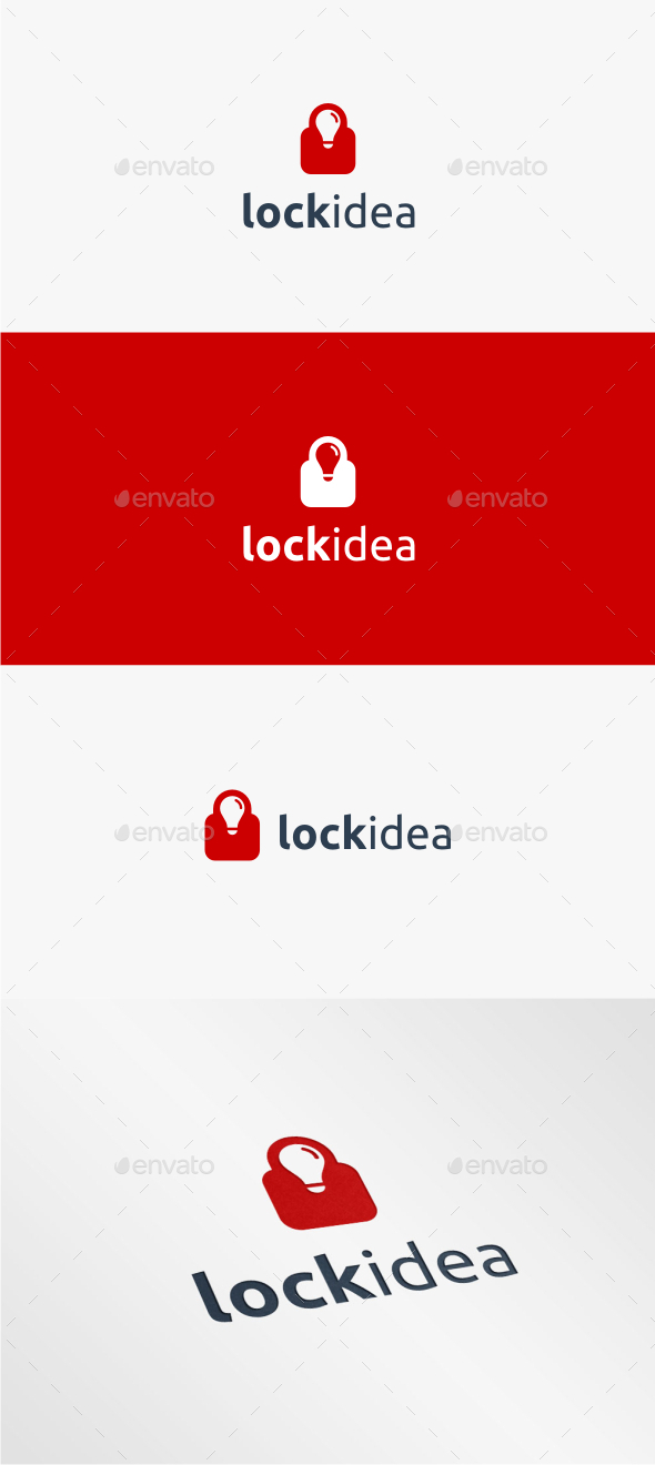 GraphicRiver Lock Idea Logo Template 11168137 GraphicRiver Lock Idea Logo Template 11168137