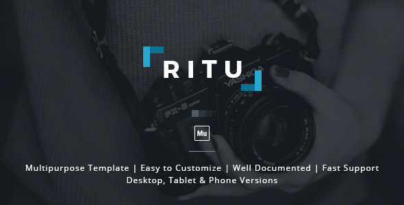 Ritu - Muse Template