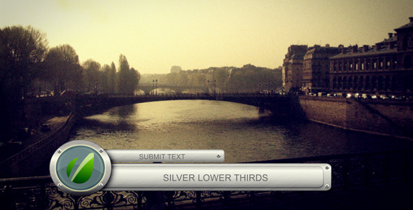 Silver Lower Thirds Silver Lower Thirds